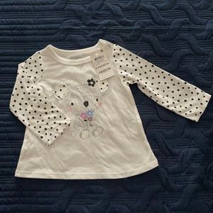 NWT - Baby girl long sleeve shirt